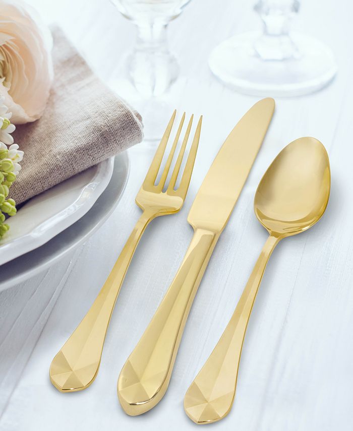 Hampton Argent Orfèvres Belvoir Gold 18/10 Stainless Steel 5Pc