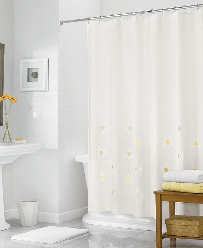 Martha Stewart Collection CLOSEOUT! 72" x 72" Rosette Embroidered