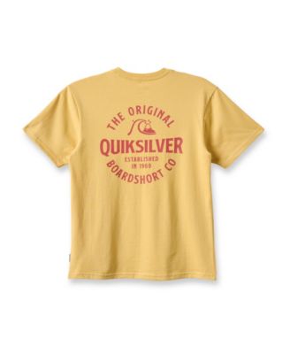 Мужская закрытая футболка Quiksilver с коротким рукавом