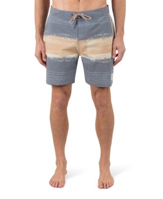 Мужские шорты Hurley Phantom Naturals Tailgate 18 серого цвета