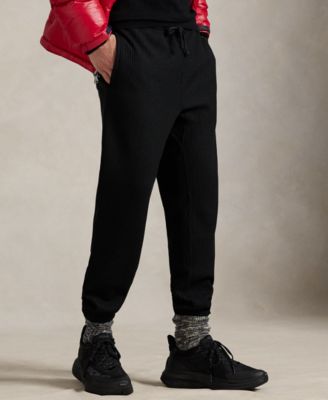 Мужские спортивные брюки из флиса вафельной вязки Polo Ralph Lauren