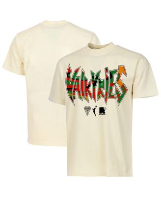 Мужская и женская кремовая футболка Round21 