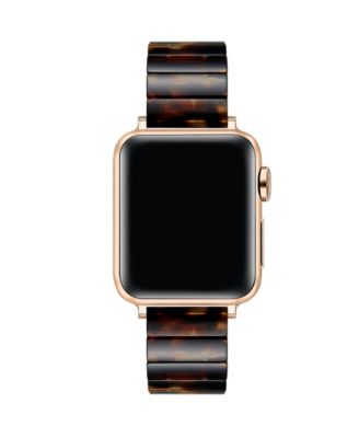 Ремешок Posh Tech Charlie Resin Link для Apple Watch коричневого цвета