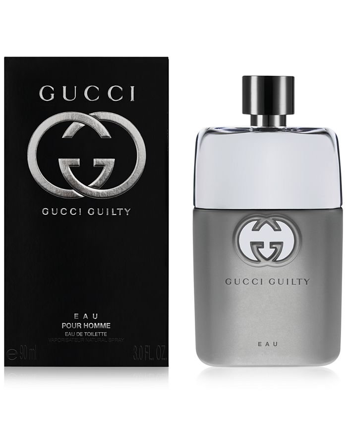 Gucci Guilty Men's EAU Pour Homme Eau de Toilette Spray, 3 oz ...