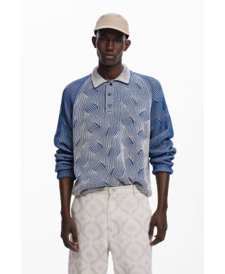 Мужской свитер поло Desigual из вереска