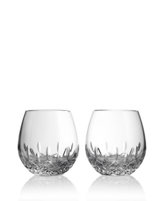 Светло-красное вино Waterford Lismore Essence без ножек, 13,5 унций, Набор из 2 бокалов