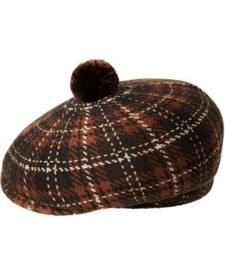 Плоская кепка Kangol New Heritage коричневого цвета