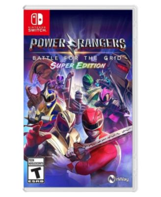 Игра Switch Maximum Power Rangers: Battle Grid, многоцветная