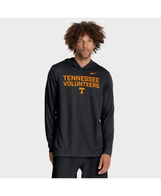 Мужская черная футболка Nike Tennessee Volunteers 2025 Sideline Performance с капюшоном и длинными рукавами от Nike