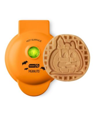 Мини-вафельница Dash Peanuts Snoopy Jack-o-Lantern