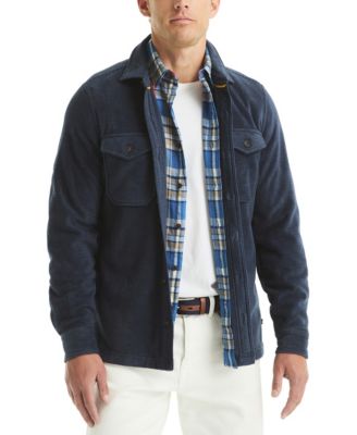 Мужская флисовая рубашка Nautica на пуговицах из полар-флиса