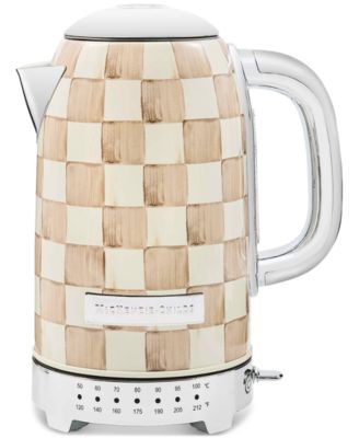 Электрический чайник MacKenzie-Childs Mocha Check