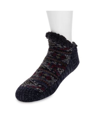 Мужские домашние носки на щиколотках от MUK LUKS