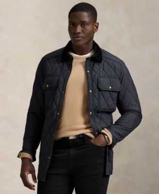 Мужская стеганая куртка Polo Ralph Lauren Big & Tall Beaton с застежкой спереди