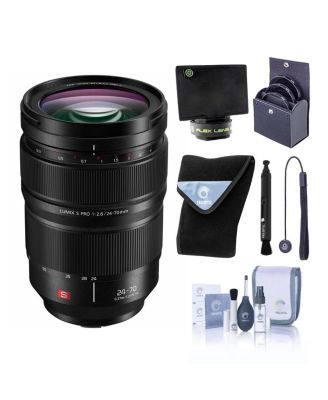 Объектив Panasonic LUMIX S PRO 24–70 мм F2.8, черный