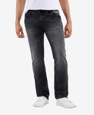 Мужские джинсы XRAY с силиконовым задним карманом, облегающие фигуру, черные