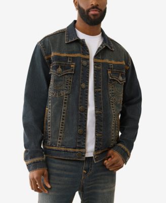 Мужская куртка дальнобойщика Super Flatlock Stitch Trucker от True Religion для мужчин