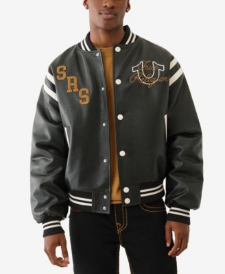 Мужская университетская куртка True Religion в стиле ретро