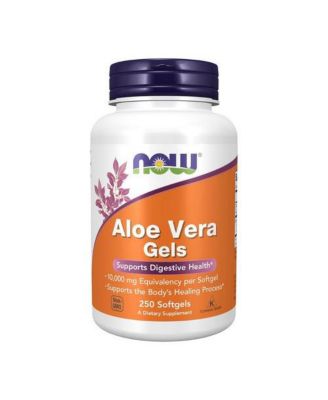 Гели с алоэ Вера NOW Foods,250 мягких гелей без цвета