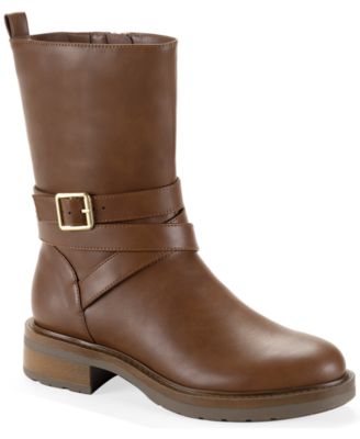 Женские ботильоны Torrinn на блочном каблуке Style & Co, эксклюзивный коричневый цвет Macy's