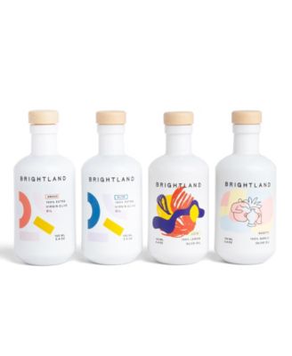 Подарочный набор ароматизированного оливкового масла Brightland Classic Minis, 4 предмета