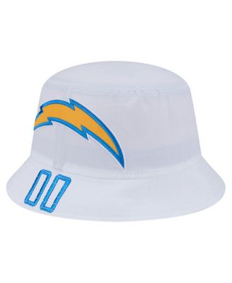 Мужской белый шлем-панама Los Angeles Chargers от New Era