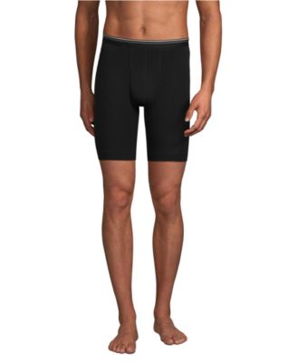 Мужские трусы-боксеры из комфортного трикотажа Lands' End с 7" внутренними швами