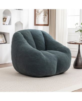 Кресло-мешок Streamdale Furniture с ворсом из пены с эффектом памяти