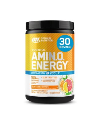 Пудра Optimum Nutrition Essential Amino Energy Hydration Plus Focus Powder, 