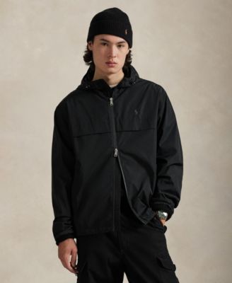 Мужская куртка Polo Ralph Lauren с капюшоном черного цвета