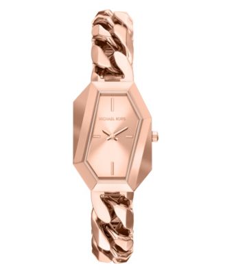 Женские часы Suri из нержавеющей стали с двумя стрелками из розового золота Michael Kors, 25 мм, розовые
