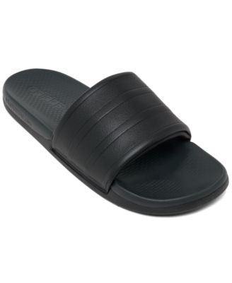 Мужские сандалии Adidas Adilette Comfort 2.0 Slide от Finish Line черного цвета