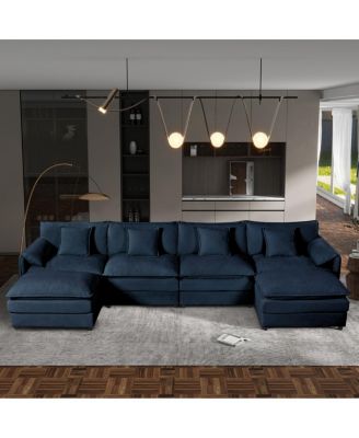 Модульный диван Streamdale Furniture из шенилла: Максимальный комфорт, настраиваемый современный дизайн