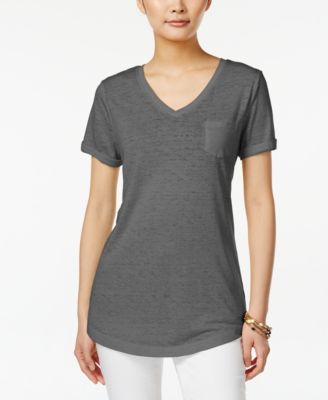 macys petite shirts