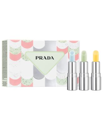 Prada Beauty, 3 шт. Набор мини-бальзама для губ Трио, белый