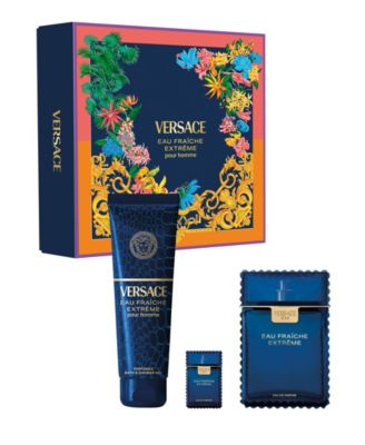 Versace, 3 шт. Набор парфюмированной воды Eau Fraiche Extreme без цвета