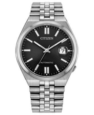 Мужские часы Citizen Tsuyosa 60 40 мм, серебристые