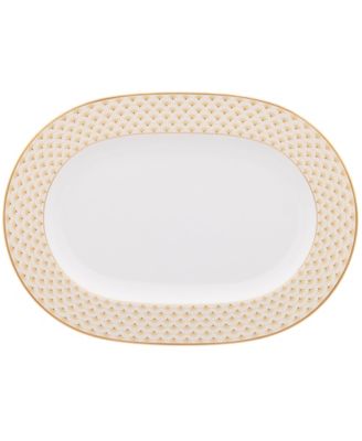 Норитаке Трокадеро на 16-дюймовом золотом овальном блюде