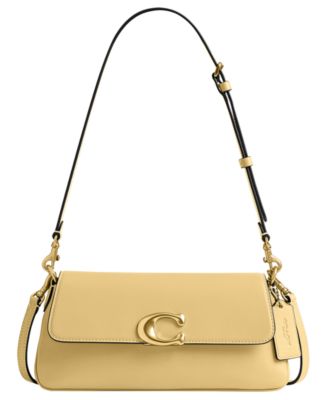 Маленькая кожаная сумка через плечо COACH Jet