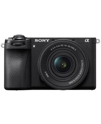 Беззеркальный фотоаппарат Sony Alpha a6700 с объективом E PZ 16-50mm f/3.5-5.6 OSS II черный
