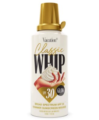 Солнцезащитный крем Vacation Classic Whip Glow SPF 30, 4 унции, без цвета