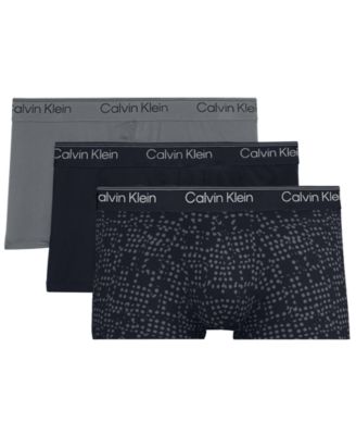 Мужские плавки Calvin Klein с низкой посадкой, 3 штуки