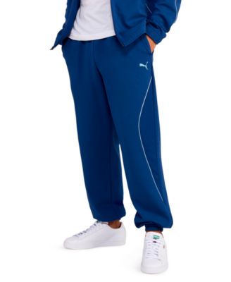 Мужские спортивные брюки Puma обычного кроя синего цвета