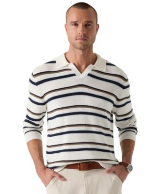 Мужской свитер поло GUESS от Stanton в полоску