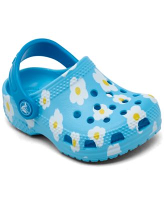 Классические сабо Crocs Infant Littles Daisy от Finish Line blue