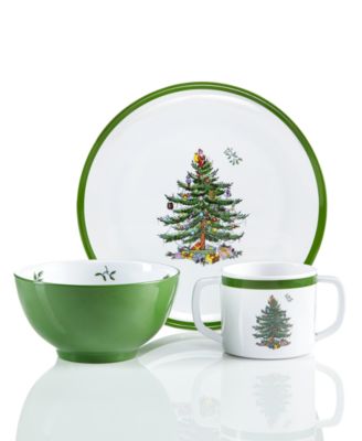 Детский меламиновый набор Spode Christmas Tree из 3 частей