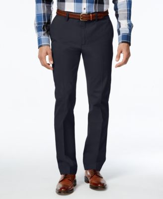 mens flat front chinos