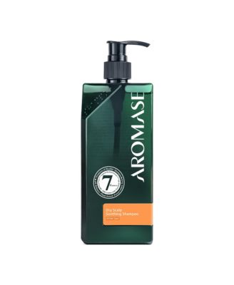 Успокаивающий шампунь для сухой кожи головы Aromase - Увлажняет, снимает сухость и зуд - Формула на основе аминокислот - Не содержит парабенов, SLS и силикона - 14 унций без красителя