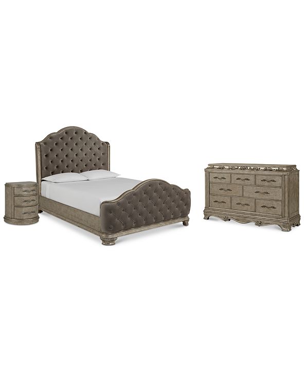 Furniture Zarina Bedroom Furniture, 3-Pc. Set (California ...