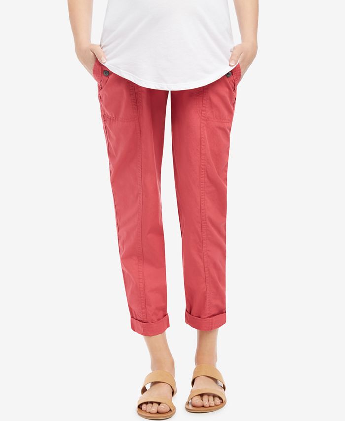 maternity cargo trousers